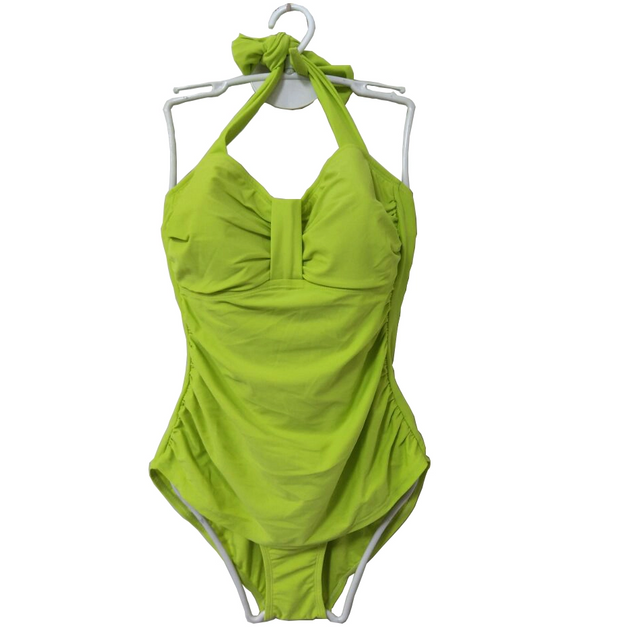 Lady's swimsuit one-piece swimwear solid Beach wear OEM orders accepted custom available