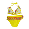Bikini Girls two-piece swimsuit Girls swimwear kids swimsuit with frills custom available OEM orders accepted