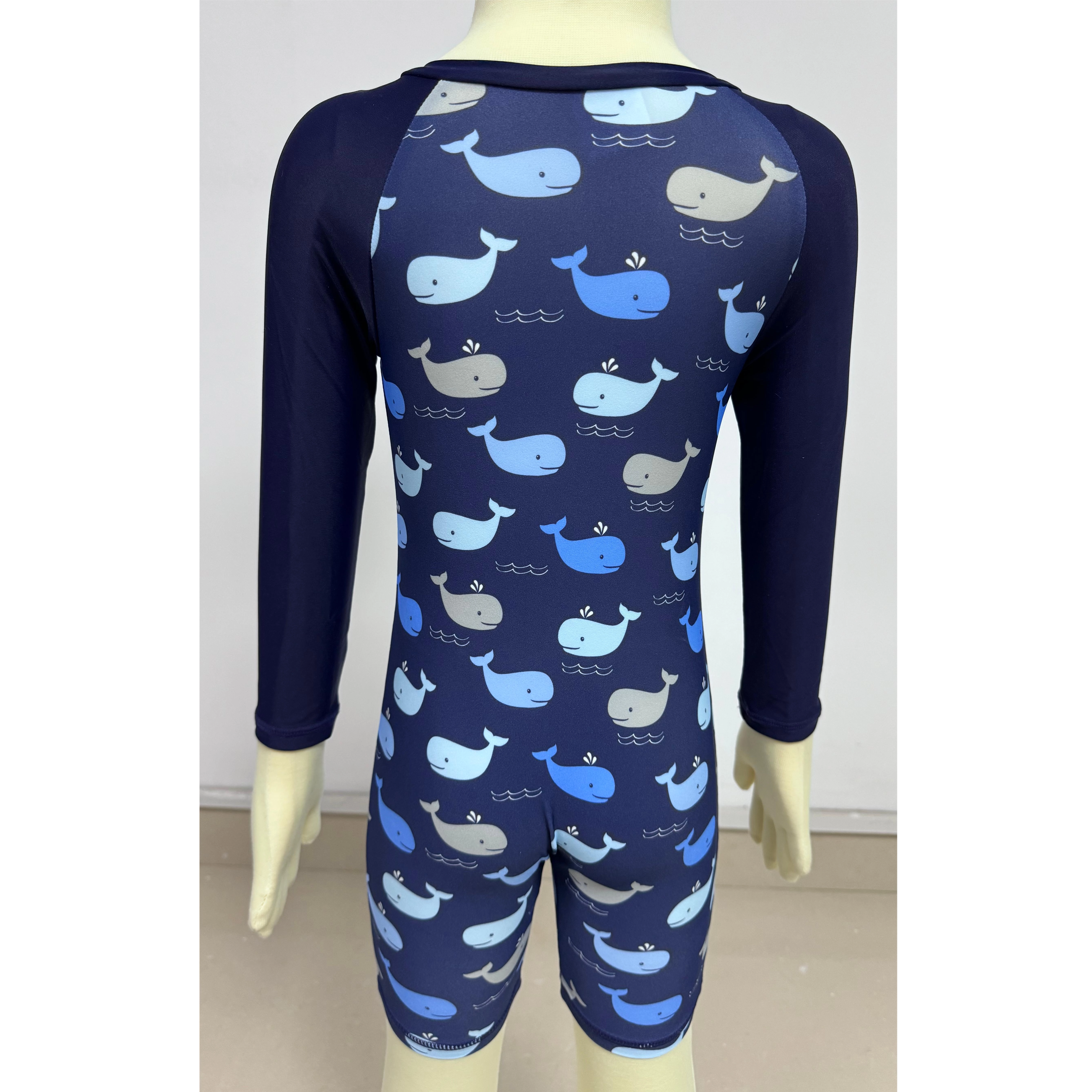  Kids Rashguard Childrens swimsuit aop long sleeve with front zipper custom available