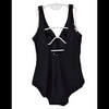 Lady's swimsuit one-piece swimwear with print