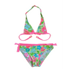 Bikini Girls two-piece swimsuit Girls swimwear kids swimsuit with triangle top custom available OEM orders accepted