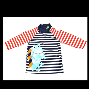  Kids Rashguard with embroidery Childrens swimsuit with AOP custom available