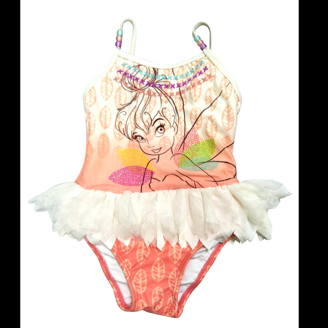 Girls swimsuit kids swimwear one-piece with waist frills digital print beach wear wet suit OEM orders accepted