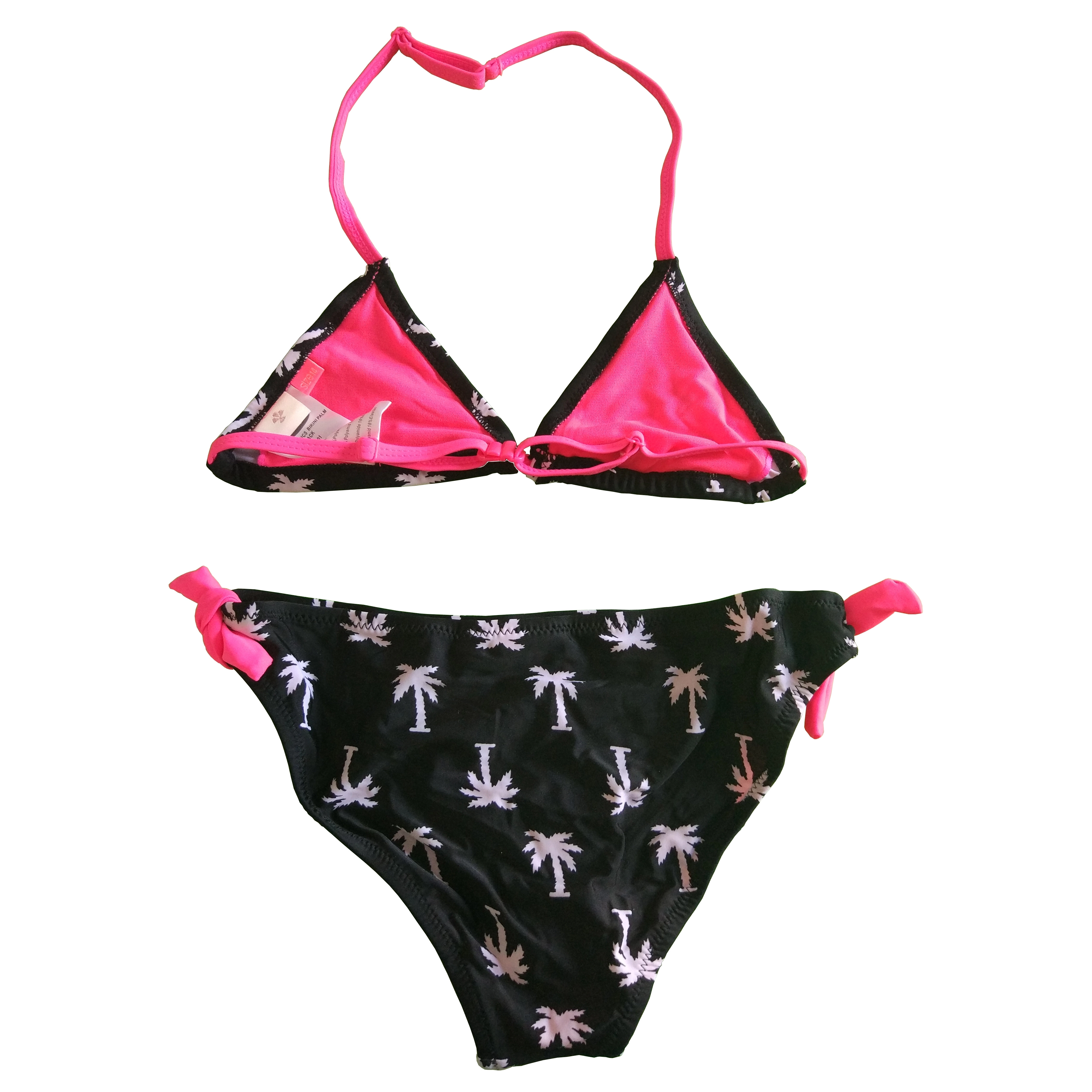 Bikini Girls two-piece swimsuit Girls swimwear kids swimsuit with AOP custom available OEM orders accepted