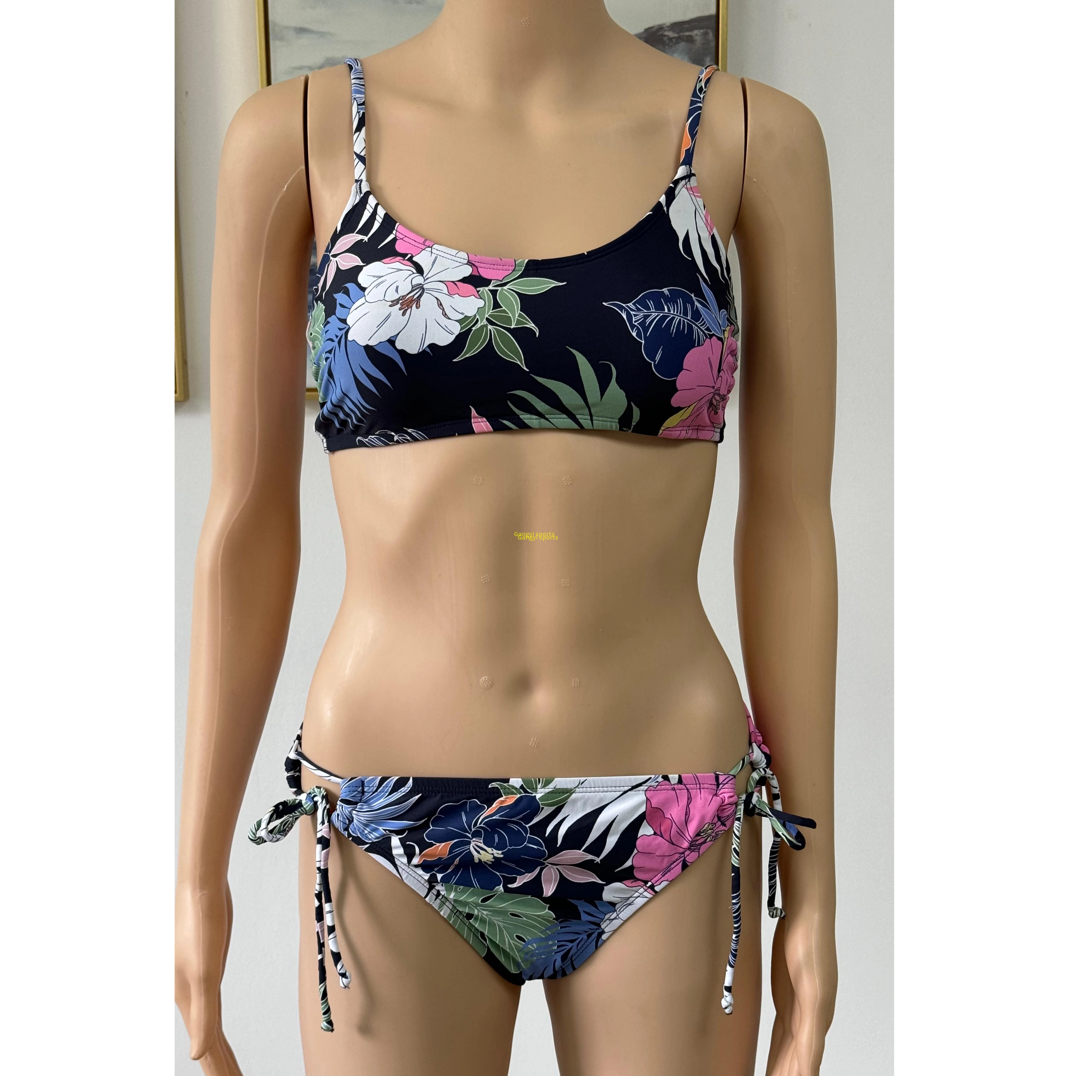 Lady's Bikini swimsuit two piece swimsuit beach wear bandeau with AOP OEM orders accepted
