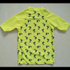 Kids rashguard with short sleeves AOP beach wear swimwear wet suit OEM orders accepted